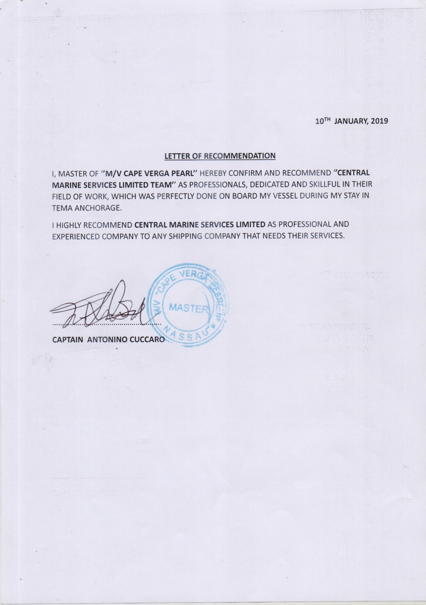 Ship agent in ghana