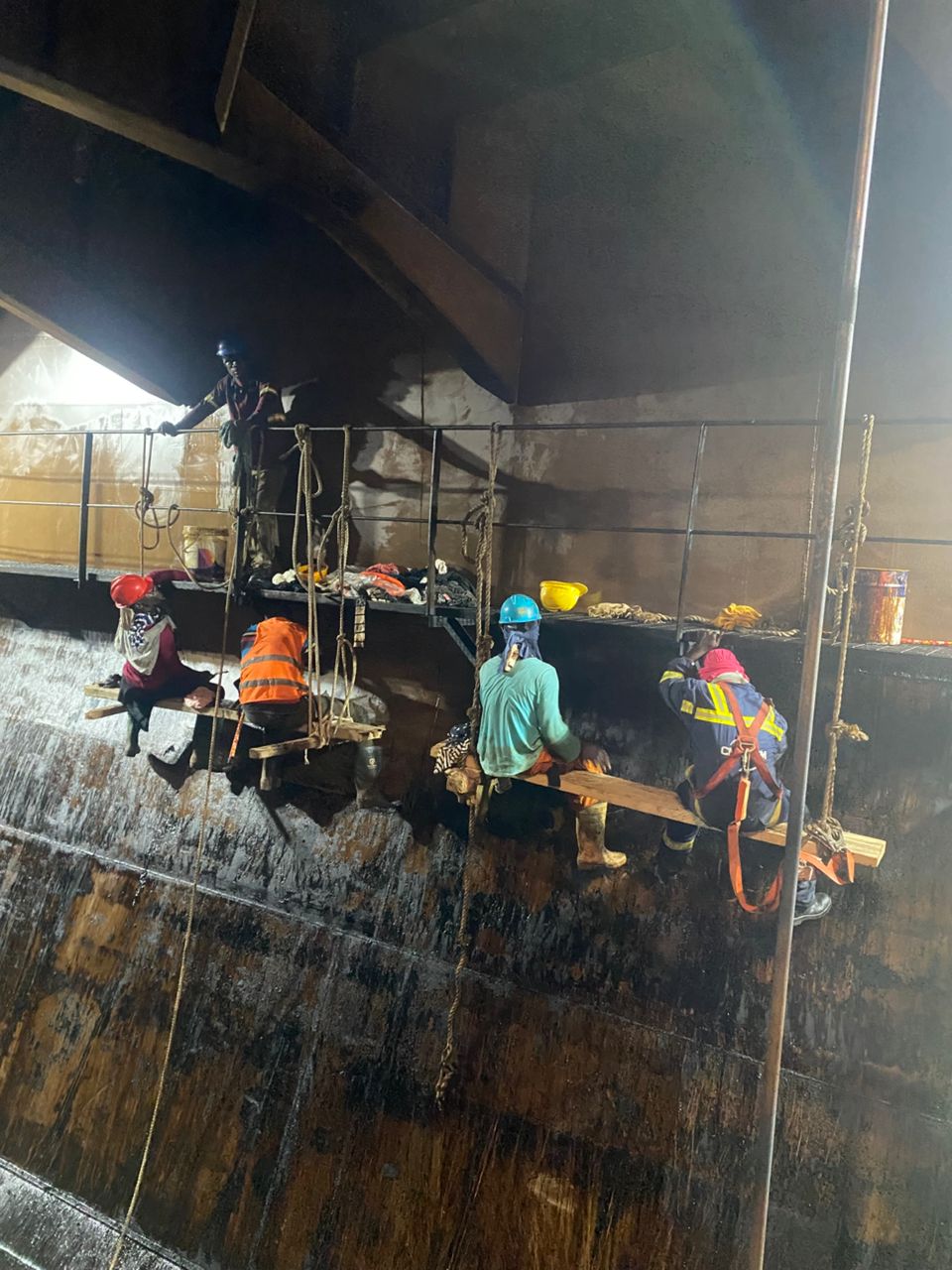 Tank cleaning