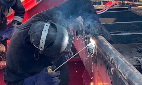 weld marine welding," "ship fabrication," "metal spraying," "onboard repairs," "hull fabrication